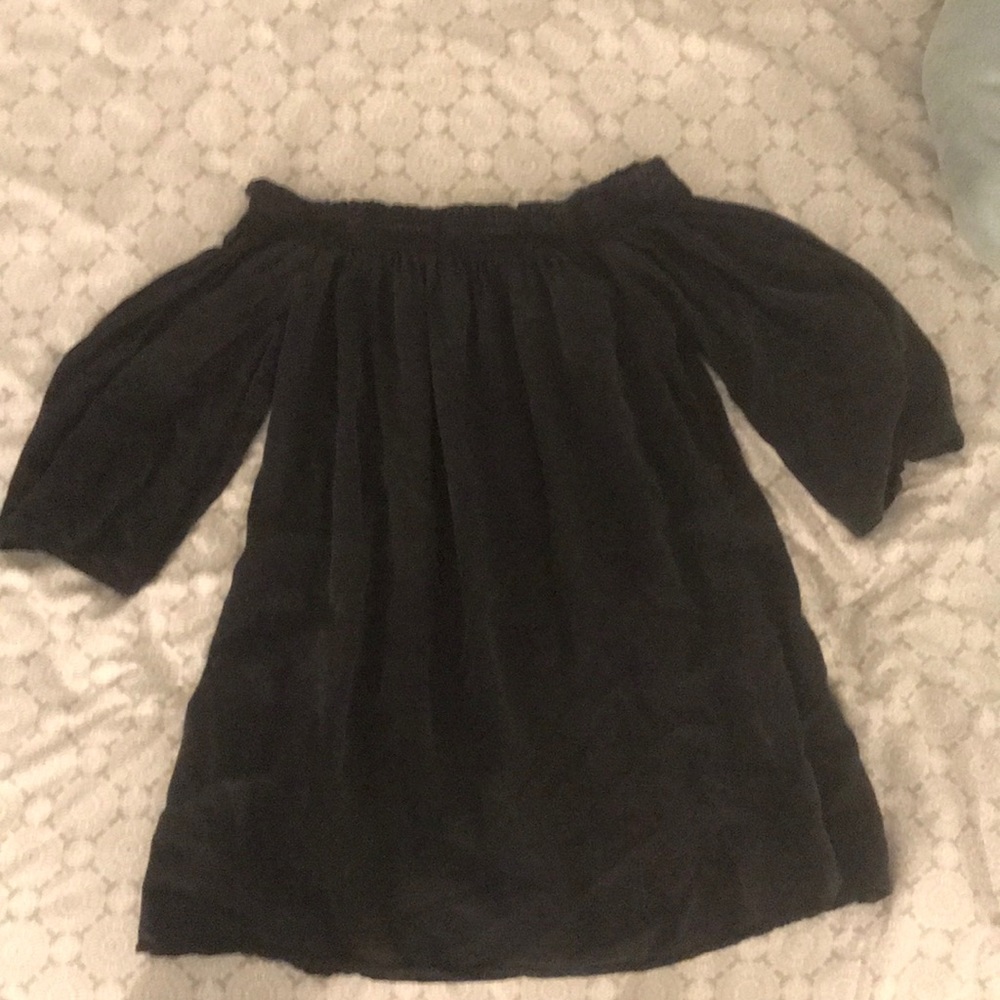 Off-the-shoulder Black Forever 21 Dress